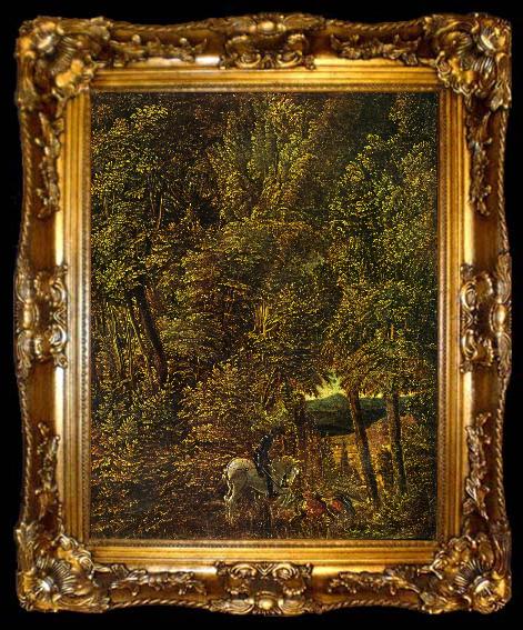 framed  Albrecht Altdorfer St George and the Dragon, ta009-2